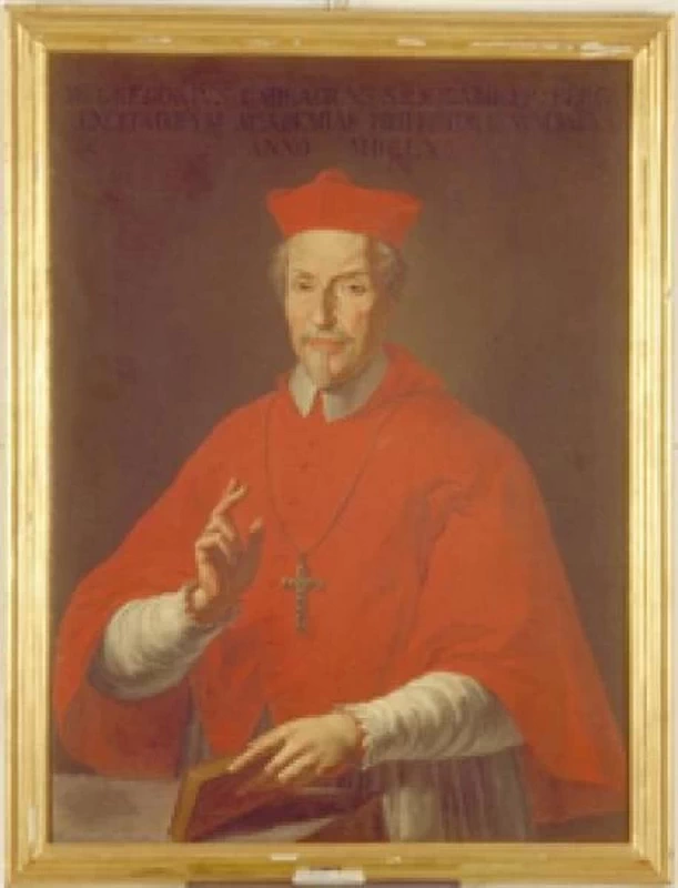  134-Vincenzo Angelo Orelli-ritratto di San Gregorio Barbarigo - Palazzo Frizzoni, Bergamo 